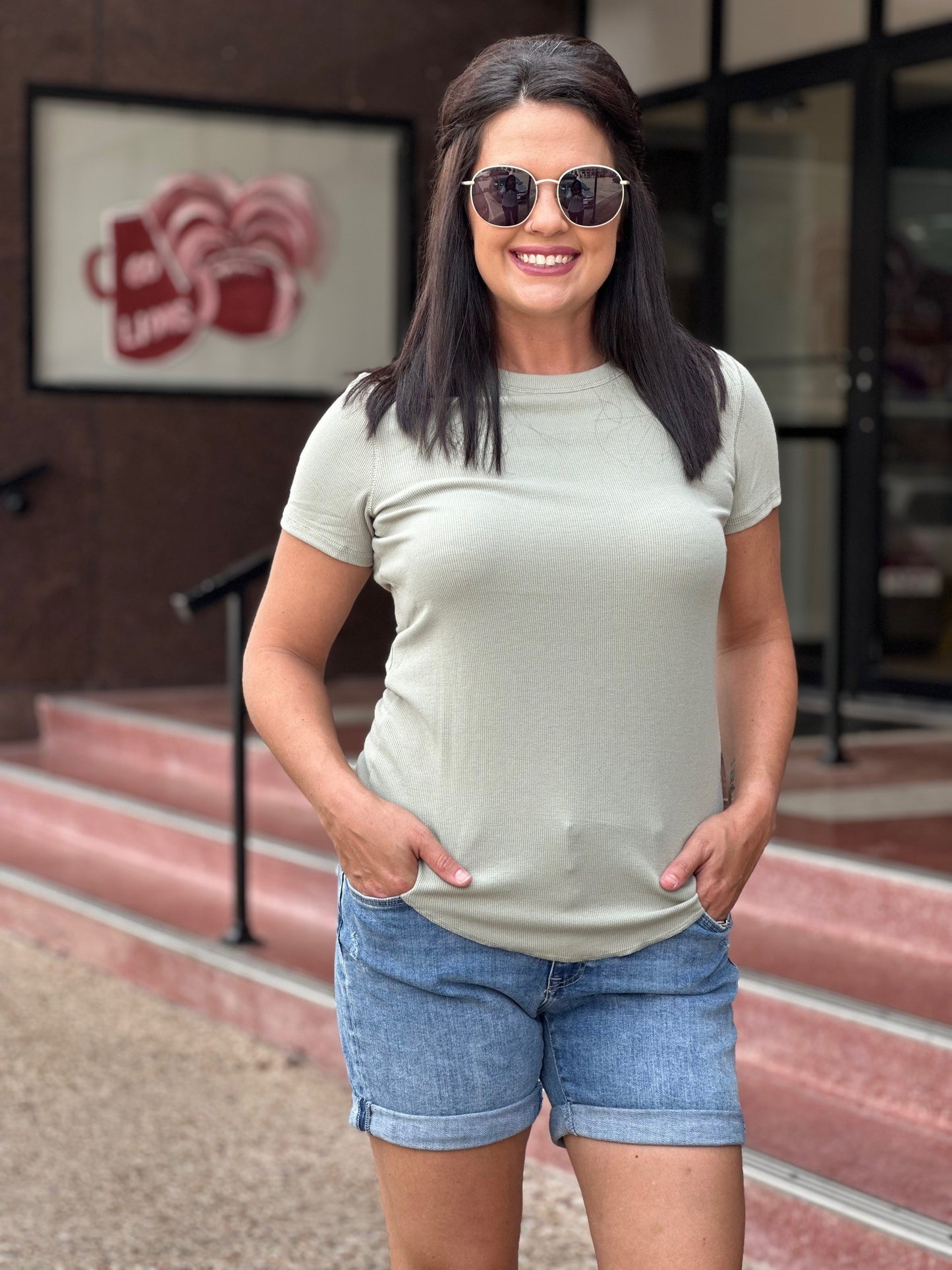 Wishlist Ribbed T-Shirt