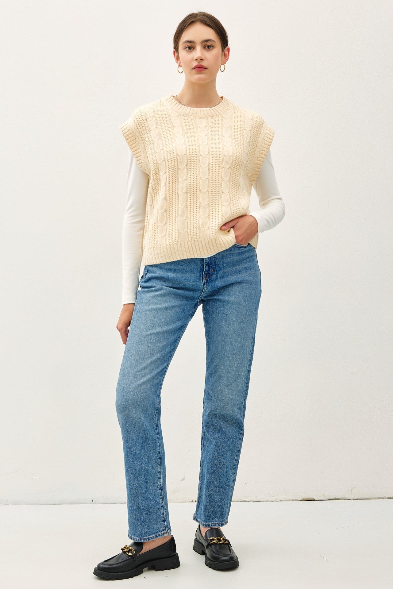 BeCool Chunky Cable knit Sweater