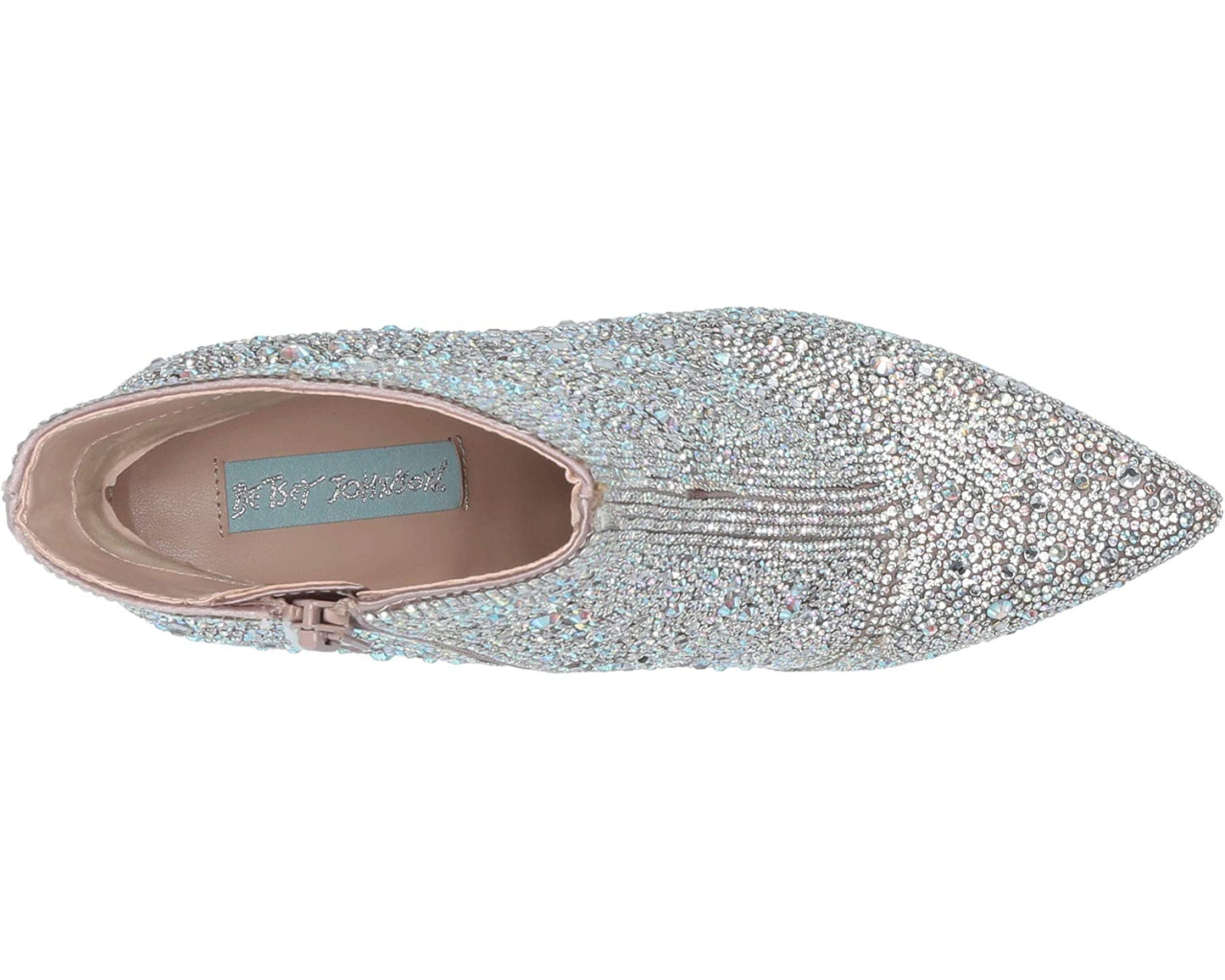 Betsey Johnson Rhinestone Booties