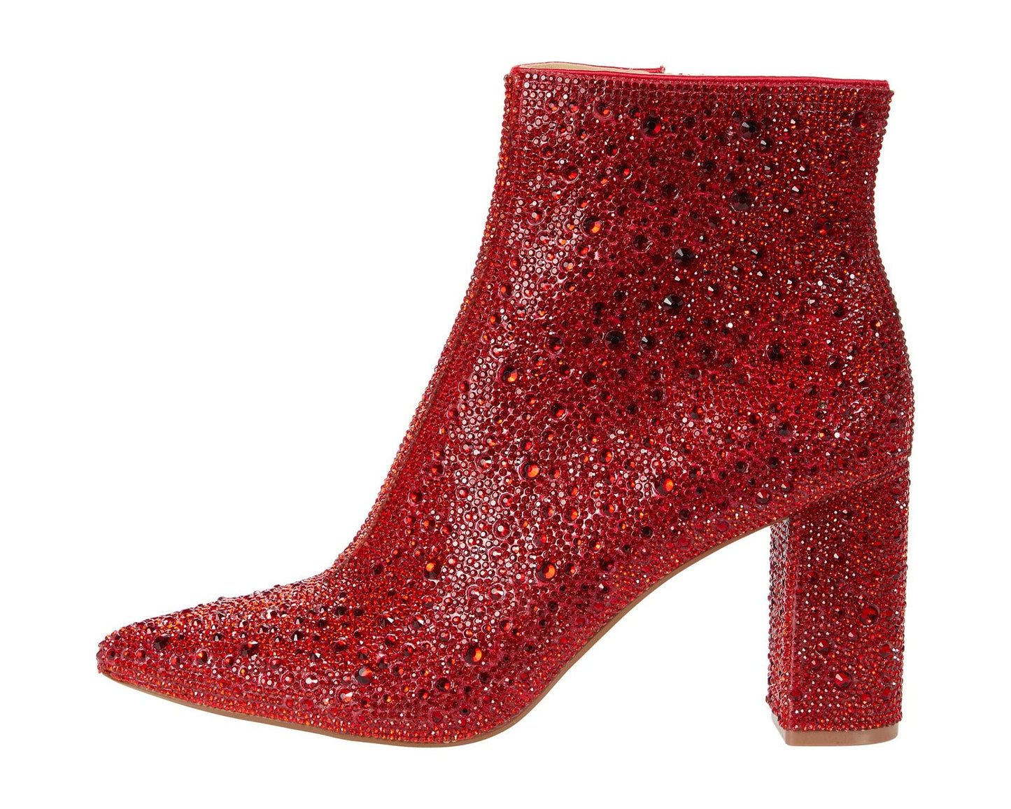Betsey Johnson Rhinestone Booties