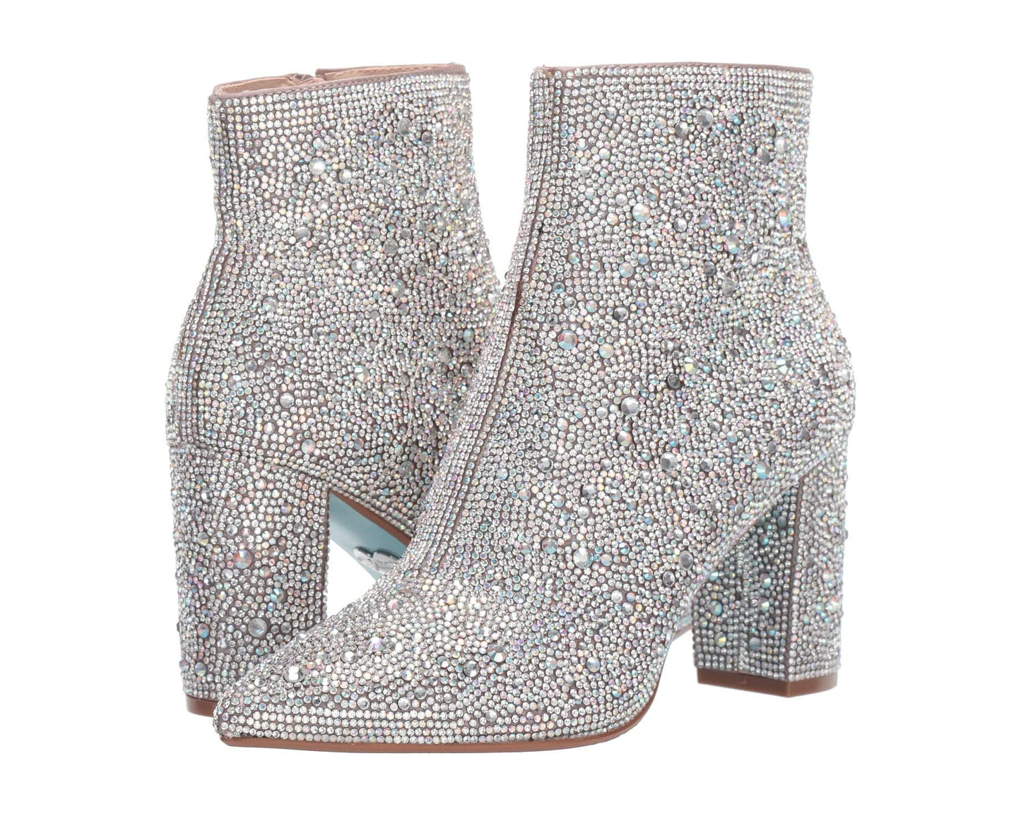 Betsey Johnson Rhinestone Booties