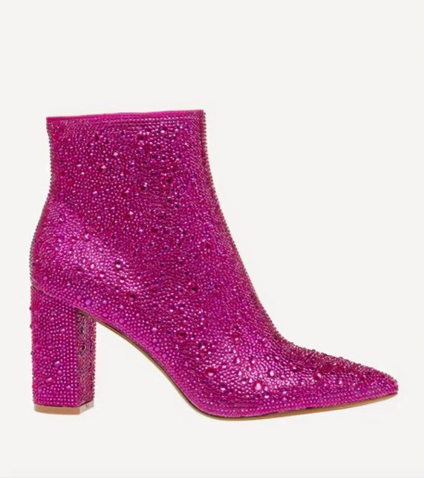 Betsey Johnson Rhinestone Booties