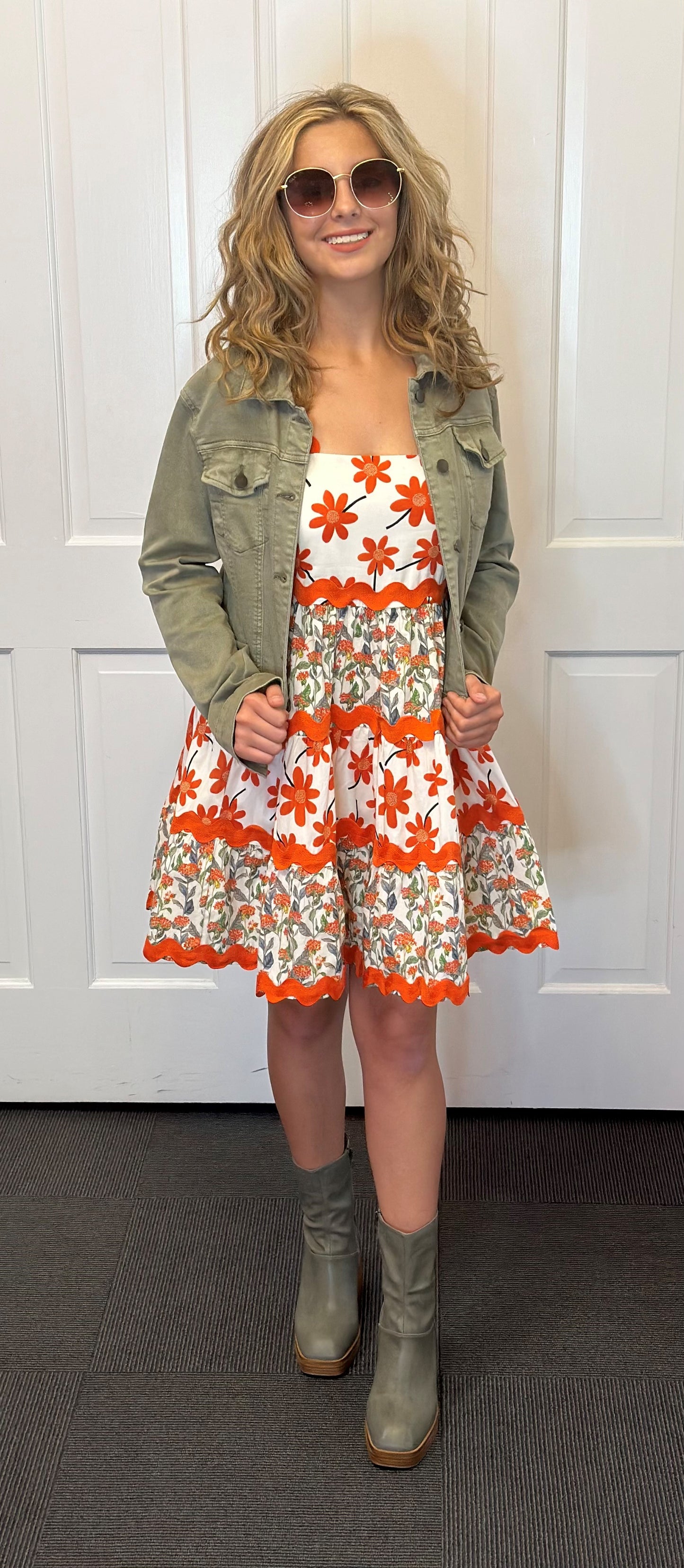 Davi&Dani Retro Floral Dress