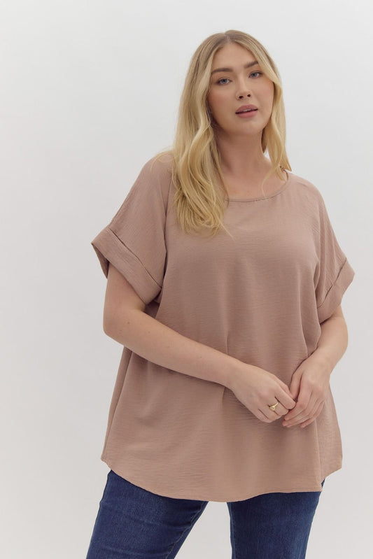 Entro Scoop Neck Top