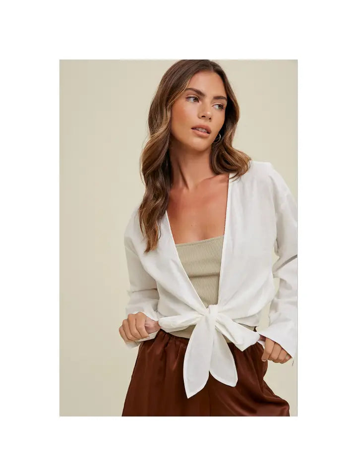 Wishlist Self Tie Cardigan