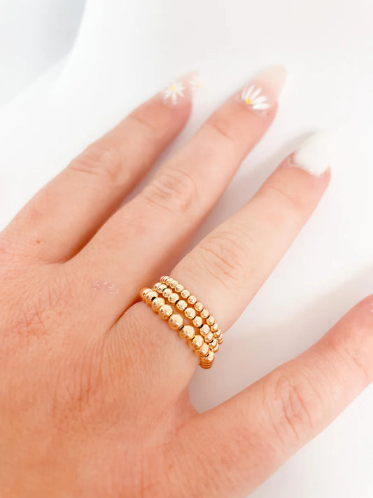 Beaded Blondes Lauren Ring